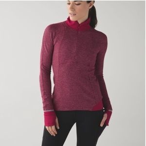 Lululemon Runderful 1/2 Zip Top size 2